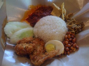 oldtown white coffee nasi lemak