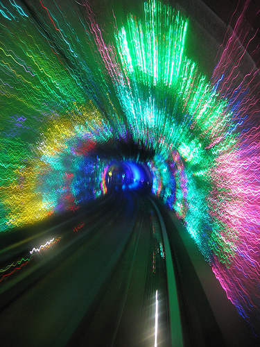 bund tourist tunnel